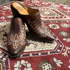 Lucchese Western Mule Boots